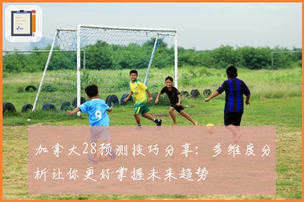 加拿大28预测技巧分享：多维度分析让你更好掌握未来趋势