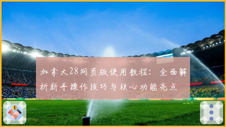 加拿大28网页版使用教程：全面解析新手操作技巧与核心功能亮点